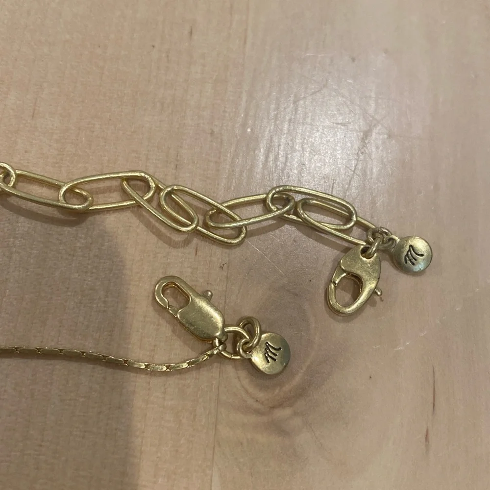 Madewell Necklaces x 2 - Picture 7 of 8